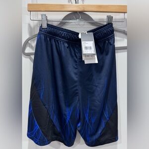 Adidas Y-3 Black and White Football Shorts